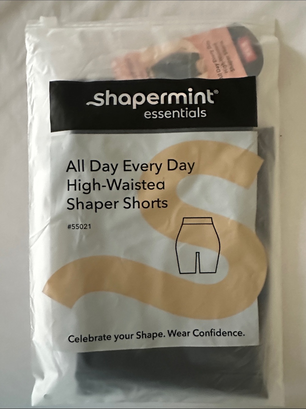 Shapermint Essentials High-Waisted Shaper Shorts - Black Brand New with Tags